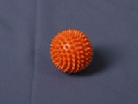 Массажный мяч 6см оранжевый L0106