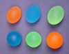 Массажный мяч для рук яйцевидной формы (жесткий, синий) L 0300 F